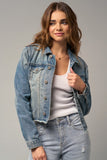 Cropped Denim Jacket