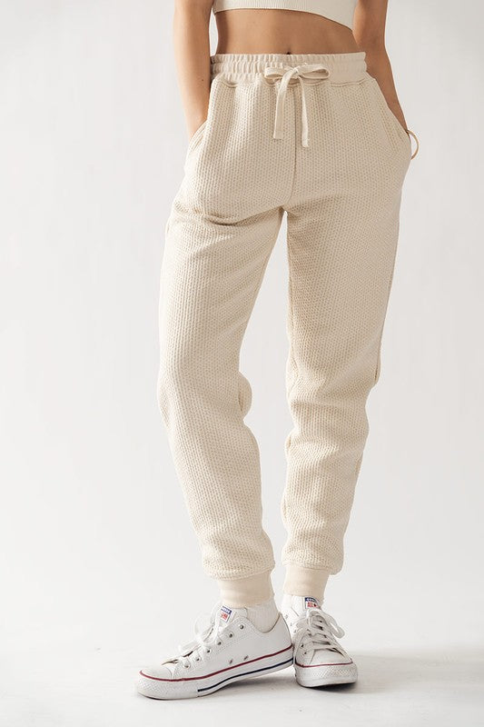 Easy Fit Quilted Jogger and Top Separates