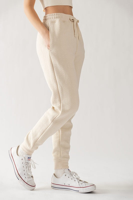 Easy Fit Quilted Jogger and Top Separates
