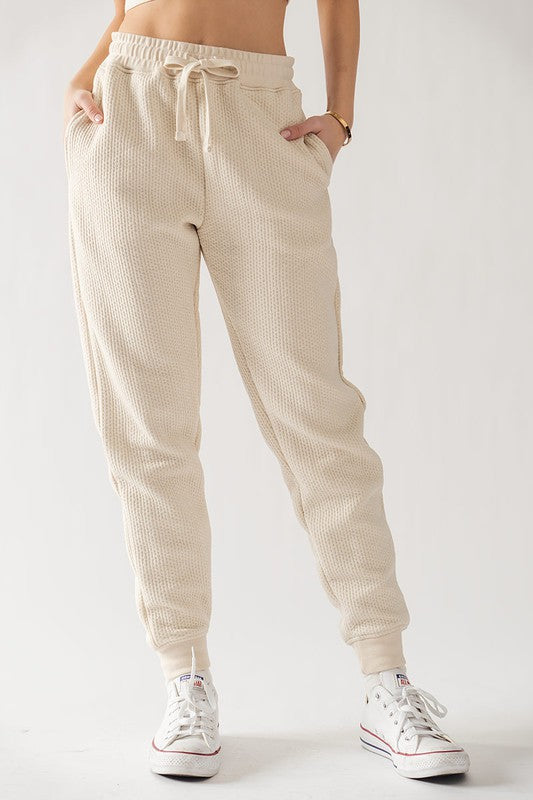 Easy Fit Quilted Jogger and Top Separates