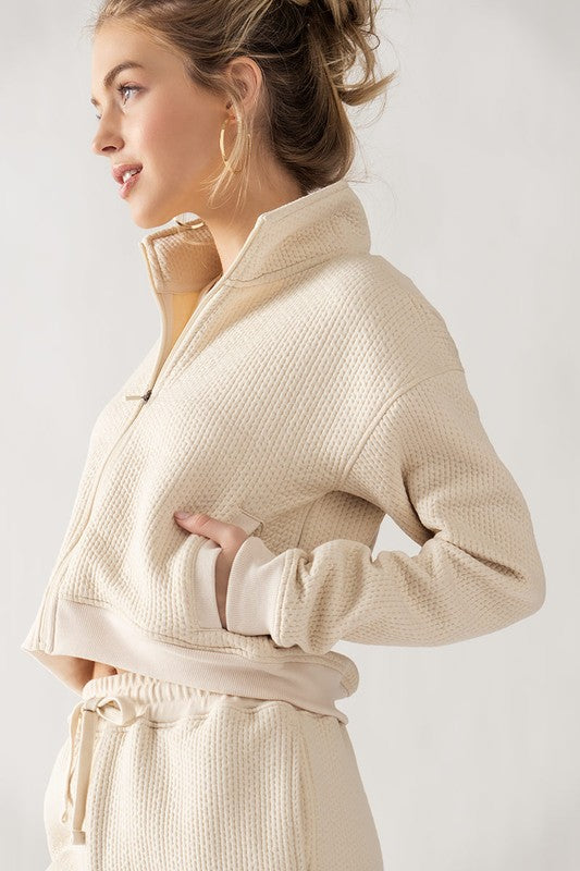 Easy Fit Quilted Jogger and Top Separates