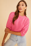 Pearl Round Neck Sweater
