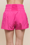 Bold Waistband Active Shorts