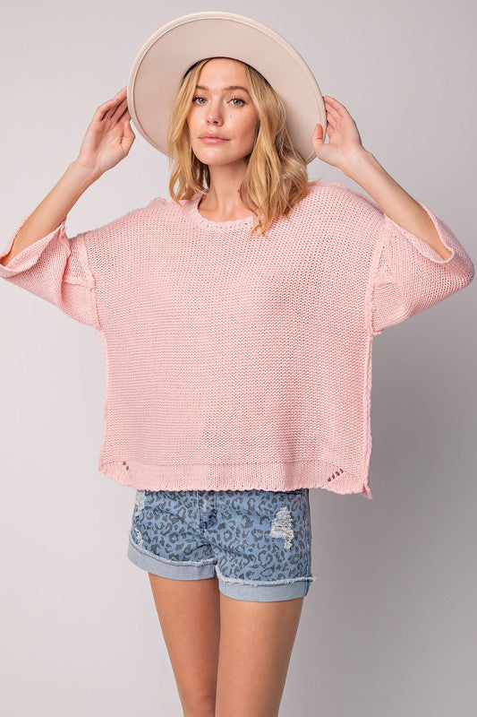 Half Sleeve Sweater