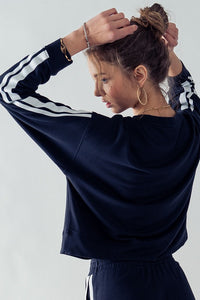 Bray Sporty Stripes Loose Fit Top