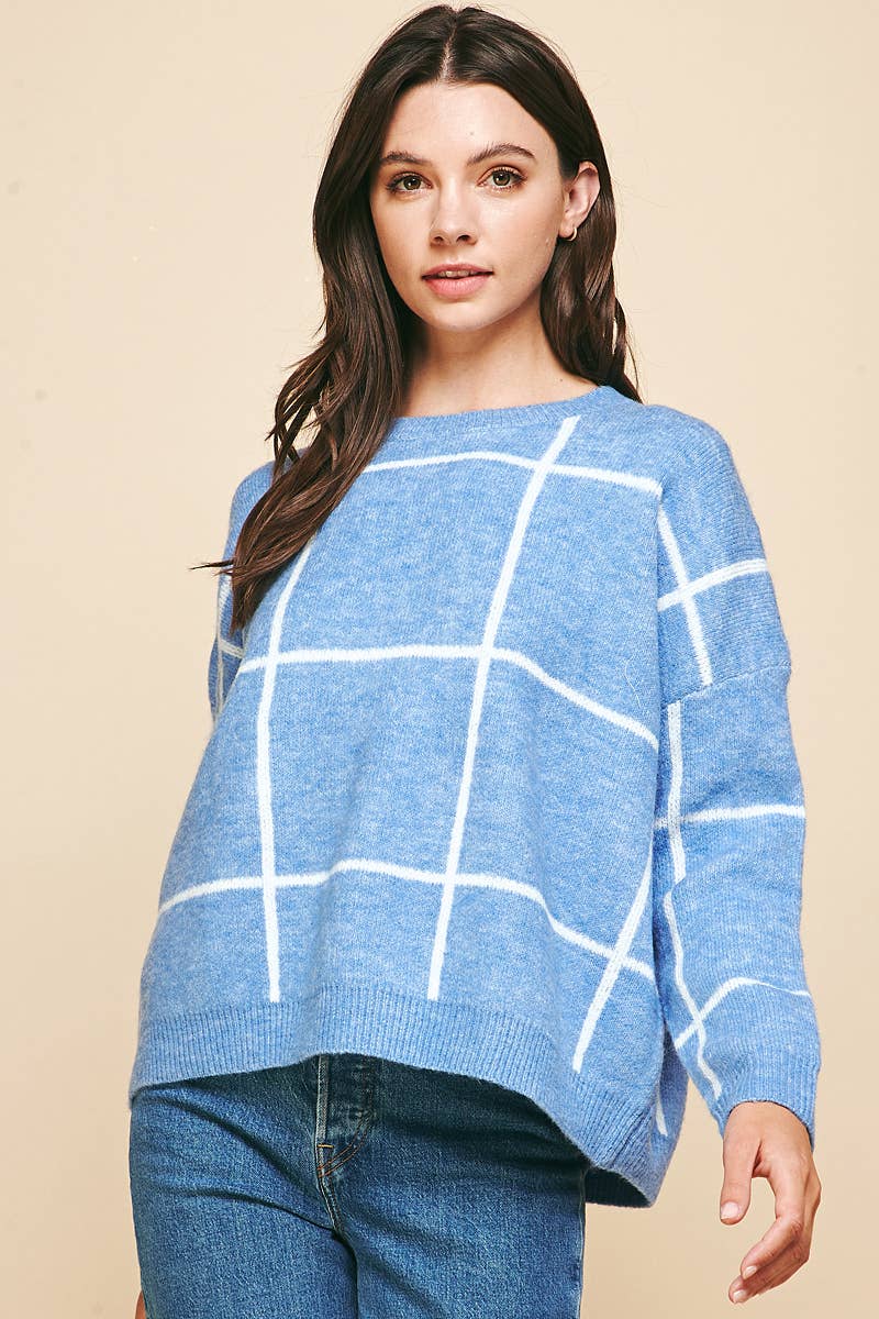 Check Sweater