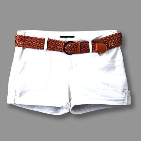Junior Boho Cotton Twill Shorts