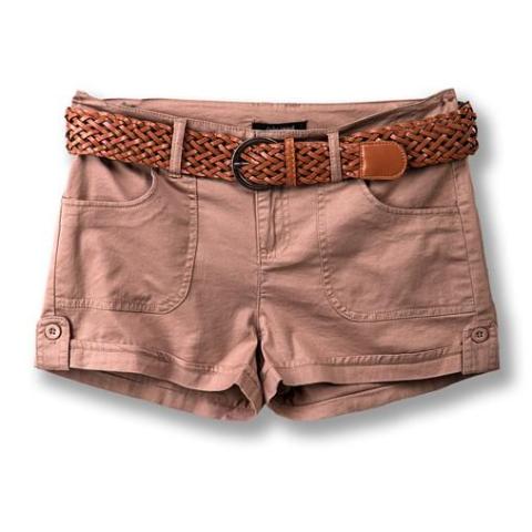 Junior Boho Cotton Twill Shorts