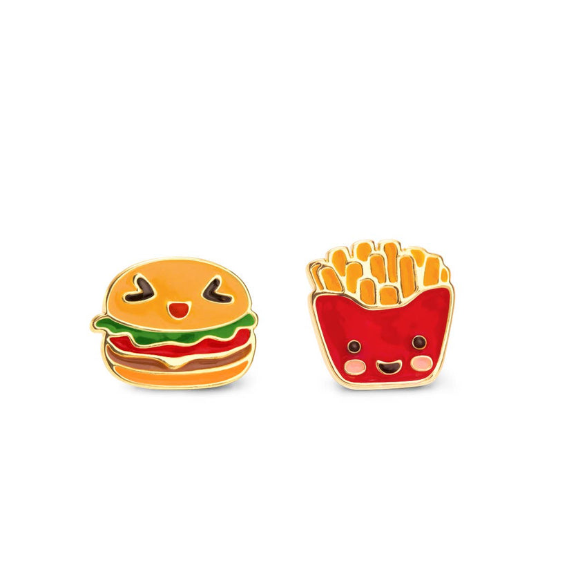 "The Perfect Pair"- Fast Food Cutie Studs