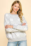 Crewneck Star Sweater Pullover