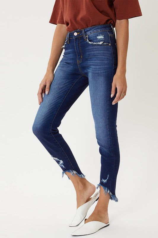 High Rise Ankle Skinny KC8395
