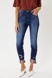 High Rise Ankle Skinny KC8395