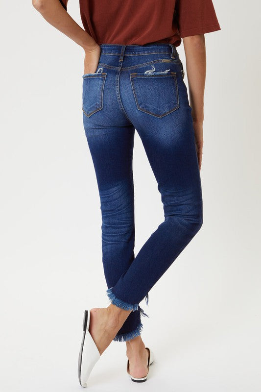 High Rise Ankle Skinny KC8395