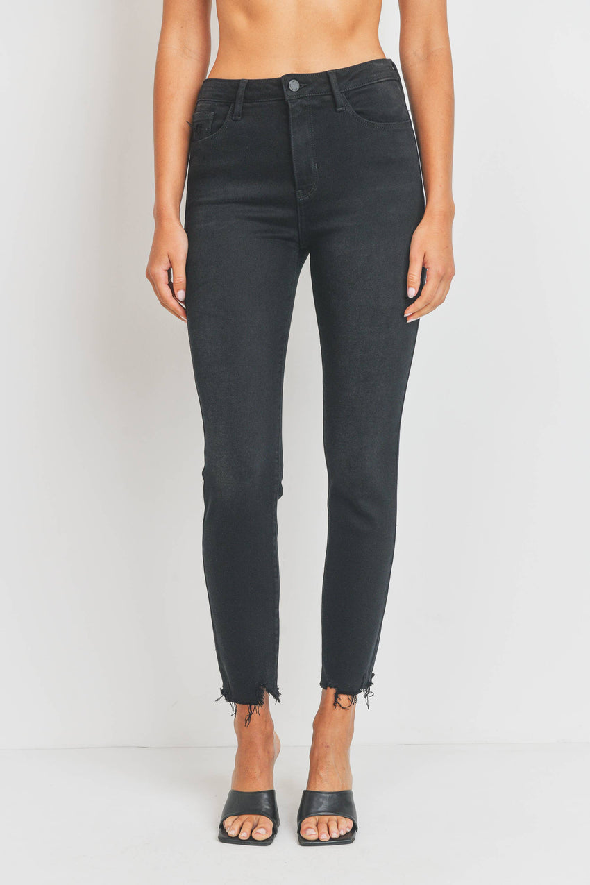 Hi Rise Slim Straight w/ Detail BP334J