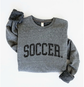 Soccer Graphic Sweatshirt - Grey
