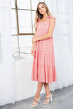 Gingham Print Dress