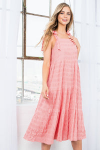Gingham Print Dress