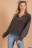 Half Zip Sherpa