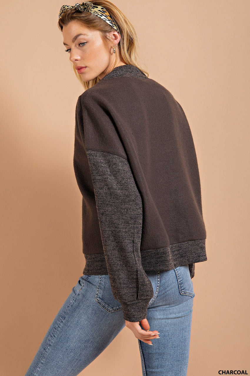 Half Zip Sherpa
