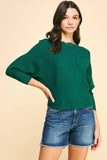Dolman Sleeve Sweater Green