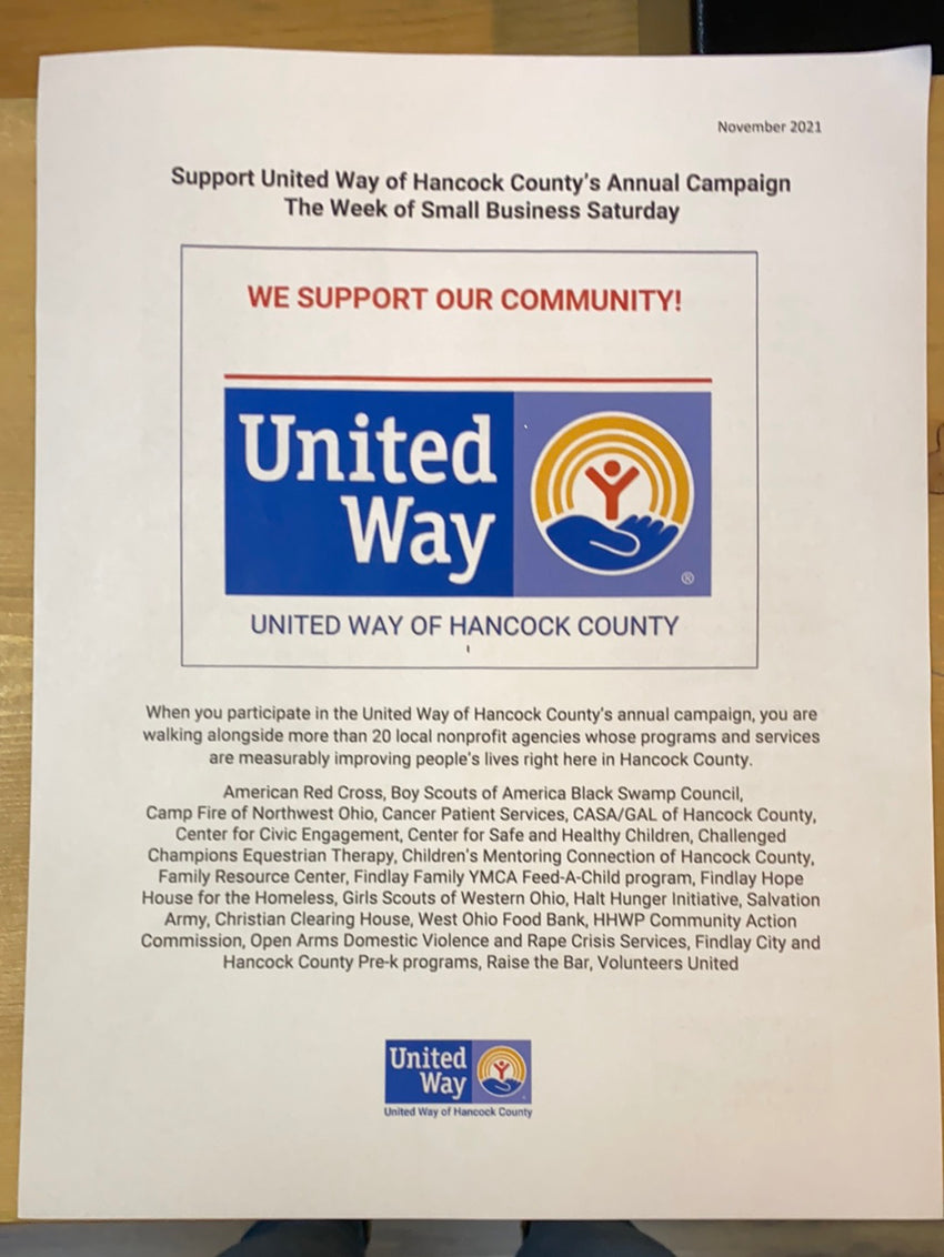 United Way Donation