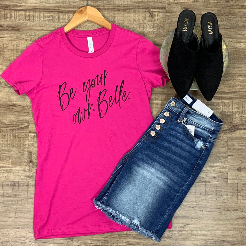 Be Your Own Belle Tee (fitted)
