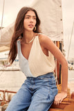 Colorblock Bodysuit Tank