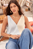 Colorblock Bodysuit Tank