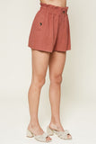 Teri Paper Bag Shorts